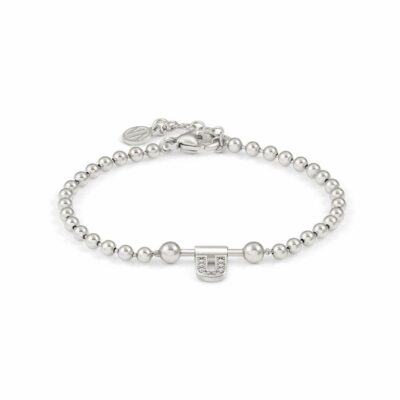 Women Nomination  | Seimia Bracelet With Letter U With Stone