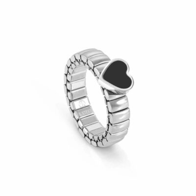 Women Nomination  | Extension Stainless Steel Ring, Coloured Heart