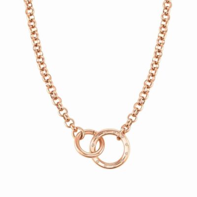 Women Nomination  | Coloured Infinito Necklace With Cubic Zirconia