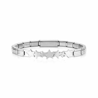 Women Nomination  | Bracelet With Stars In Stainless Steel