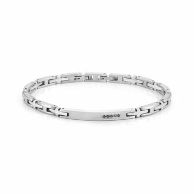 Men Nomination  | Strong Bracelet For Him With Plate