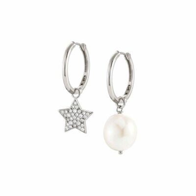 Women Nomination  | White Dream Earrings With Star