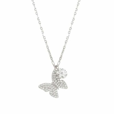 Women Nomination  | Sweetrock Nature Necklace Butterfly And Flower