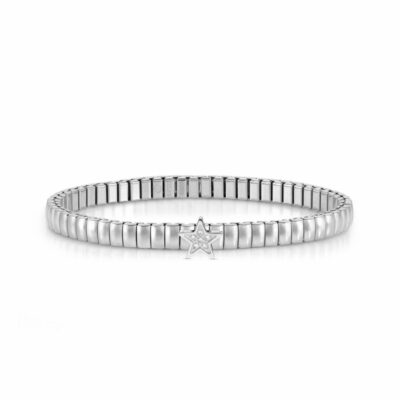 Women Nomination  | Extension Bracelet, Stainless With Star And Stones