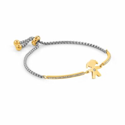 Women Nomination  | Milleluci Bracelet, Golden Pvd, Girl