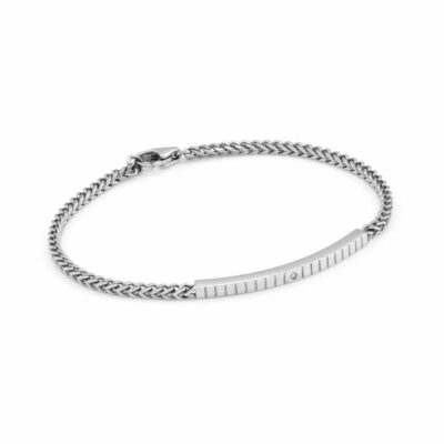 Men Nomination  | Class Bracelet With Diamond