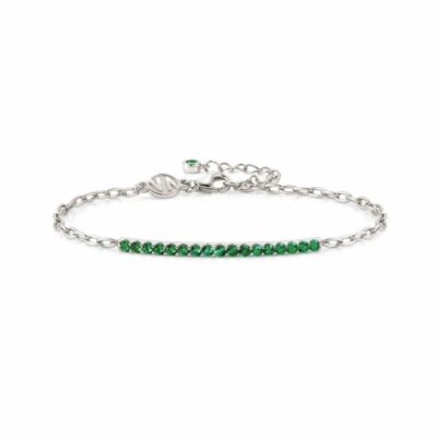 Women Nomination  | Lovelight Bracelet With Green Stones