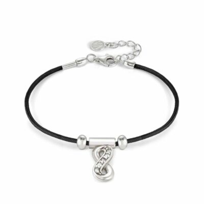 Women Nomination  | Seimia Bracelet, Black, Infinity