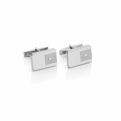 Men Nomination Cufflinks | Style Cufflinks With White Zirconia