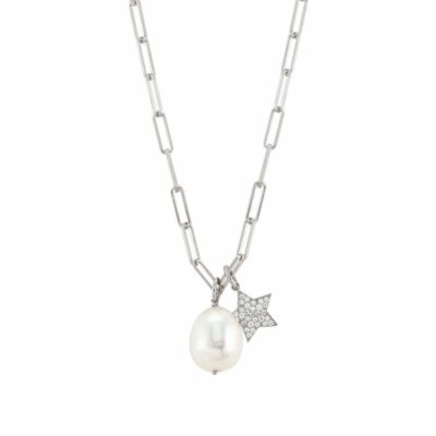 Women Nomination  | White Dream Necklace With Star