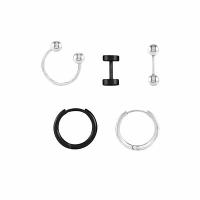 Men Nomination  | Set Of 5 Single Stainless Steel, For Him