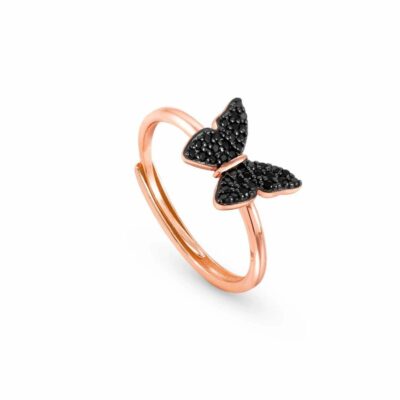 Women Nomination  | Sweetrock Nature Ed. Butterfly Ring, Rosegold