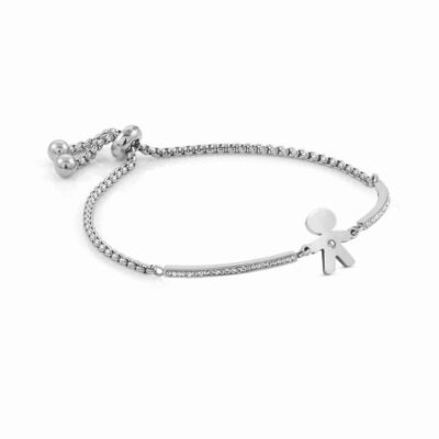 Women Nomination  | Milleluci Bracelet Little Boy With Stones