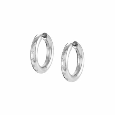 Women Nomination  | Infinito Earrings In Steel And Cubic Zirconia