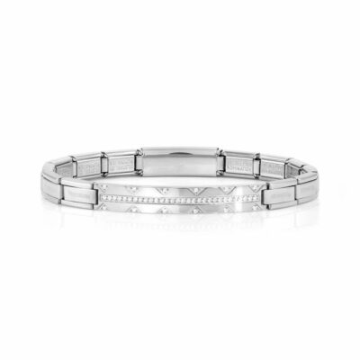 Women Nomination  | Trendsetter New York Bracelet, White Stones