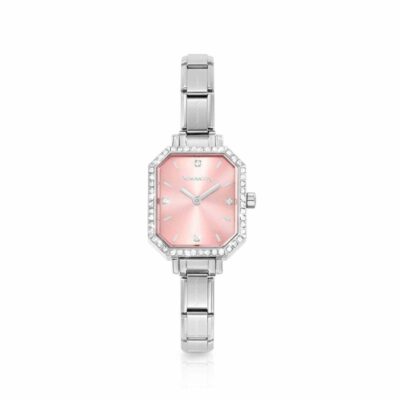 Women Nomination  | Paris Watch With Stones, Pink