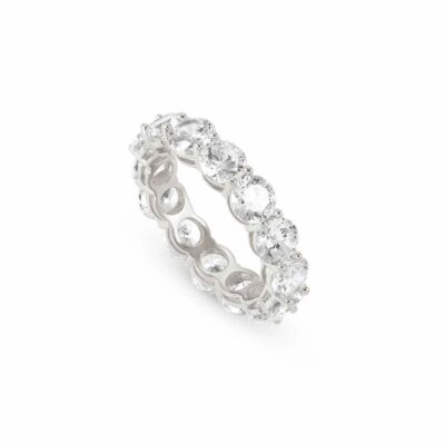 Women Nomination  | Chic&Charm Joyful Ed Ring, White Stones