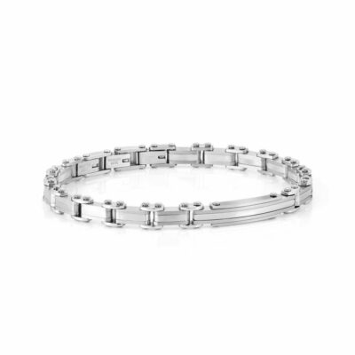 Men Nomination  | Strong Stainless Steel Bracelet With Plate