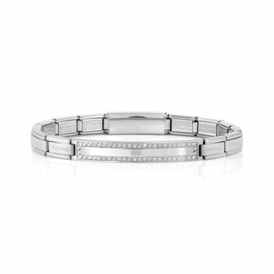 Women Nomination  | Trendsetter New York Bracelet, Plate With Cz