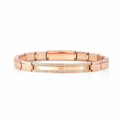 Women Nomination  | Trendsetter New York Bracelet, Plain Plate