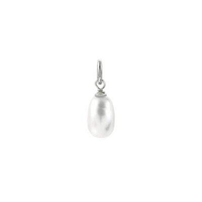 Women Nomination Charms | Baroque Pearl Charm With Silver