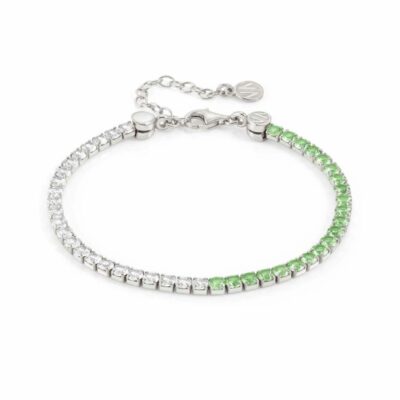 Women Nomination  | Chic&Charm Joyful Ed Bracelet, White And Stones