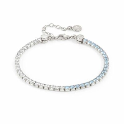 Women Nomination  | Chic&Charm Joyful Ed Bracelet, White And Stones