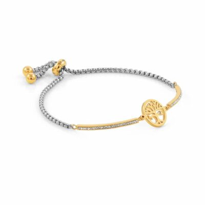 Women Nomination  | Milleluci Bracelet, Golden Pvd, Tree Of Life