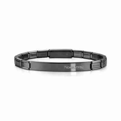 Men Nomination  | Stainless Steel Bracelet In Coloured Pvd Finish Black