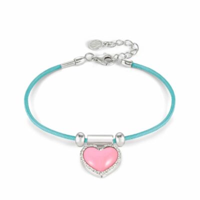 Women Nomination  | Seimia Bracelet,Turquoise, Fuchsia Heart