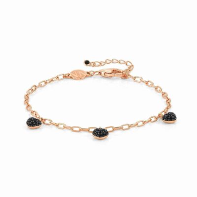 Women Nomination  | Easychic Hearts Bracelet 22Kfinish Rose Gold