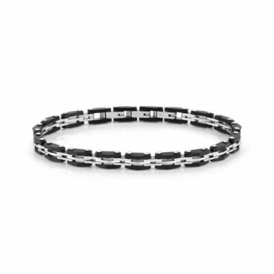 Men Nomination  | Strong Bracelet With Coloured Pvd Finish Black