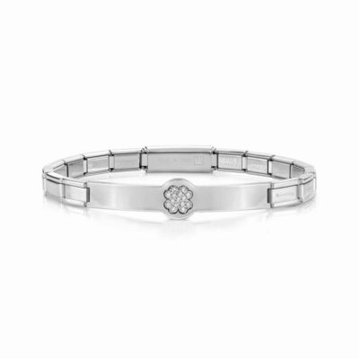 Women Nomination  | Trendsetter Bracelet Clover With Cubic Zirconia