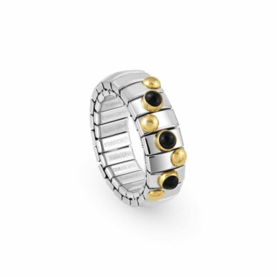 Women Nomination  | Stretch Ring With Gold And Small Stones