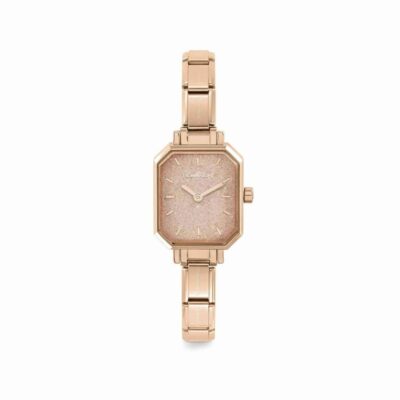 Women Nomination  | Composable Watch With Pink Glitter Dial