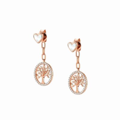 Women Nomination  | Vita Earrings With Mother Of Pearl Hearts