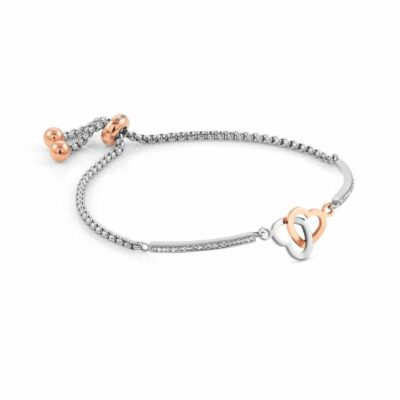 Women Nomination  | Milleluci Bracelet, Interlocking Hearts